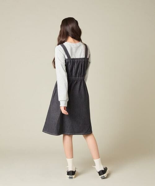 a.v.v / アー・ヴェ・ヴェ ロング・マキシ丈ワンピース | [120-160]トレーナードッキングワンピース | 詳細24