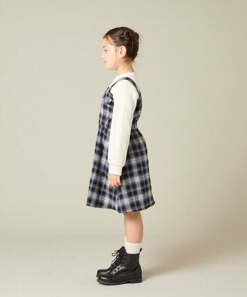 a.v.v / アー・ヴェ・ヴェ ロング・マキシ丈ワンピース | [120-160]トレーナードッキングワンピース | 詳細9