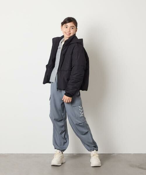 a.v.v / アー・ヴェ・ヴェ ニット・セーター | [130-160]【ダブルジップ/クロップド丈】ジップアップケーブルニット | 詳細16