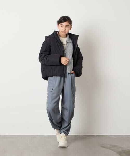 a.v.v / アー・ヴェ・ヴェ ニット・セーター | [130-160]【ダブルジップ/クロップド丈】ジップアップケーブルニット | 詳細18