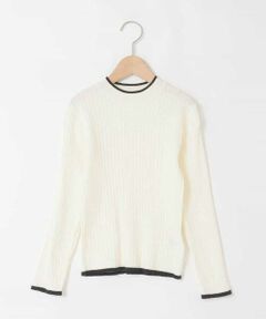 a.v.v / アー・ヴェ・ヴェ ニット・セーター | [130-160]配色プチハイリブニット