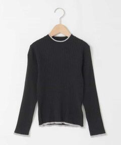 a.v.v / アー・ヴェ・ヴェ ニット・セーター | [130-160]配色プチハイリブニット