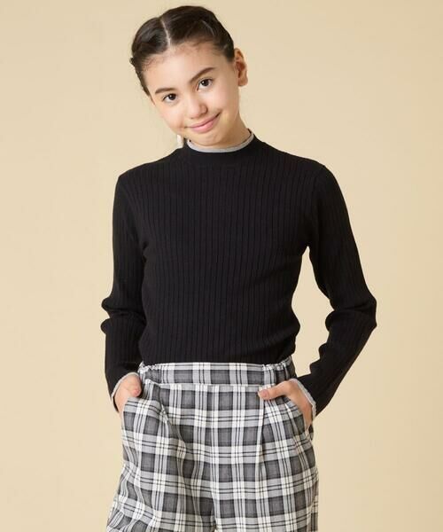 a.v.v / アー・ヴェ・ヴェ ニット・セーター | [130-160]配色プチハイリブニット | 詳細20