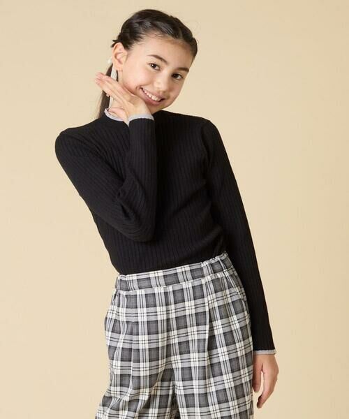 a.v.v / アー・ヴェ・ヴェ ニット・セーター | [130-160]配色プチハイリブニット | 詳細21