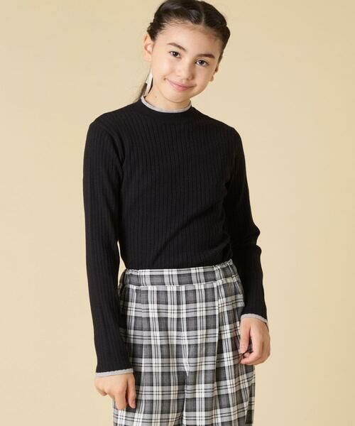 a.v.v / アー・ヴェ・ヴェ ニット・セーター | [130-160]配色プチハイリブニット | 詳細22