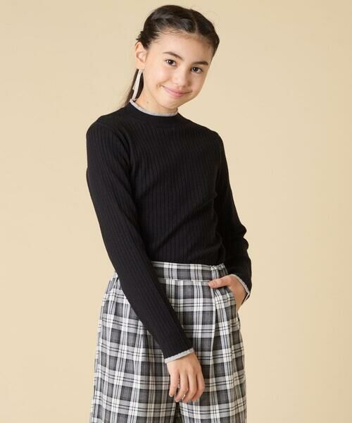 a.v.v / アー・ヴェ・ヴェ ニット・セーター | [130-160]配色プチハイリブニット | 詳細23