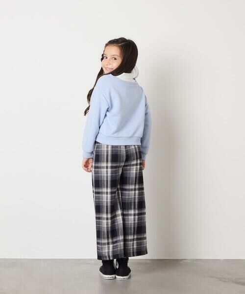 a.v.v / アー・ヴェ・ヴェ カットソー | [120-160]【クロップド丈】衿付きロゴトレーナー | 詳細11