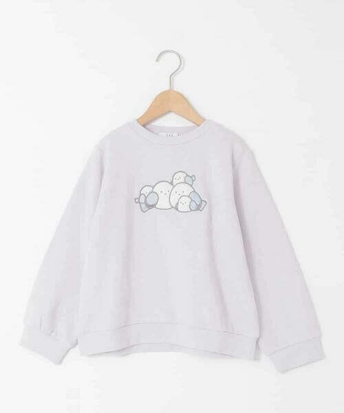 a.v.v / アー・ヴェ・ヴェ カットソー | [110-130]【裏起毛/シマエナガ ふわふわアップリケ/ネコ リバーシブルスパンコール】アソートモチーフトレーナー | 詳細22