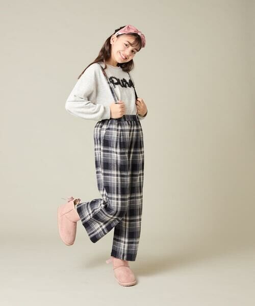 a.v.v / アー・ヴェ・ヴェ カットソー | [100-160]【WEB限定商品/チュールフリル/クロップド丈】チュールロゴトレーナー | 詳細23