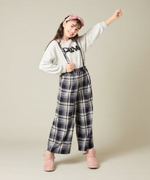 a.v.v / アー・ヴェ・ヴェ カットソー | [100-160]【WEB限定商品/チュールフリル/クロップド丈】チュールロゴトレーナー | 詳細24