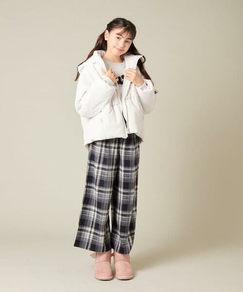 a.v.v / アー・ヴェ・ヴェ カットソー | [100-160]【WEB限定商品/チュールフリル/クロップド丈】チュールロゴトレーナー | 詳細26