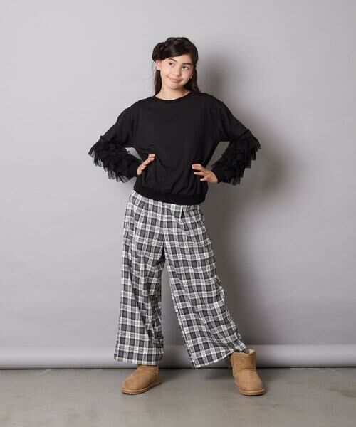 a.v.v / アー・ヴェ・ヴェ カットソー | [130-160]チュールスリーブポンチカットソー | 詳細16