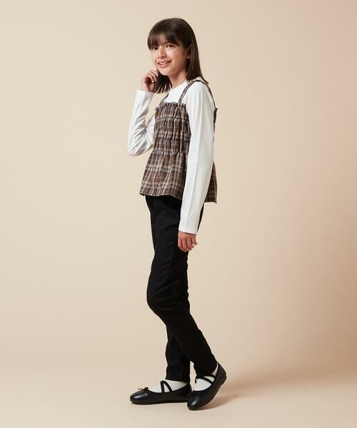 a.v.v / アー・ヴェ・ヴェ カットソー | [100-160]シャーリングビスチェドッキングトップス | 詳細20