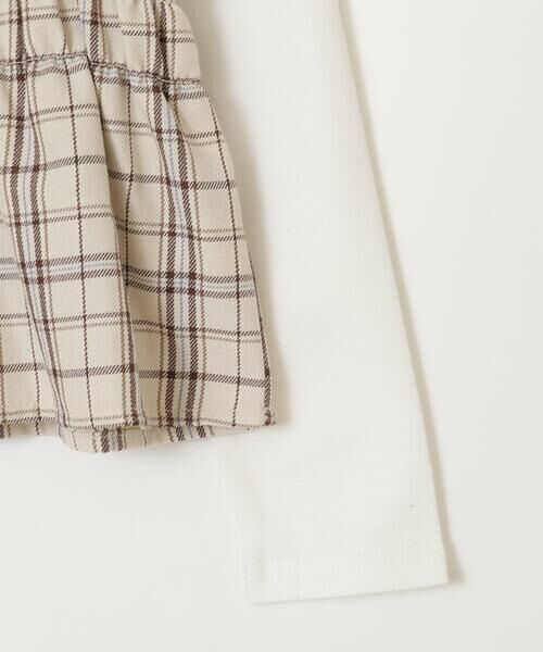 a.v.v / アー・ヴェ・ヴェ カットソー | [100-160]シャーリングビスチェドッキングトップス | 詳細5