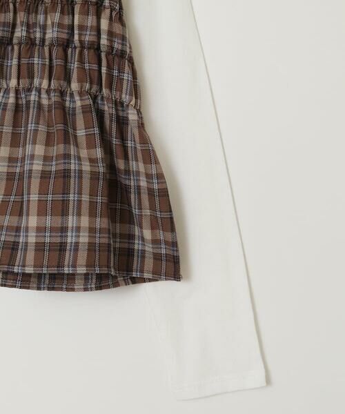 a.v.v / アー・ヴェ・ヴェ カットソー | [100-160]シャーリングビスチェドッキングトップス | 詳細26