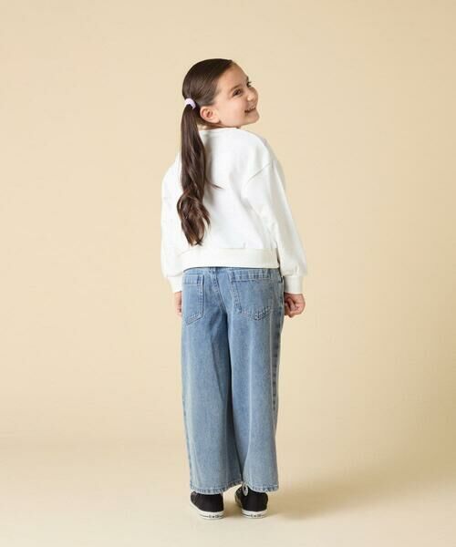 a.v.v / アー・ヴェ・ヴェ カットソー | [120-160]【立体リボンがカワイイ/通学にもオススメ】リボンテープ裏毛トレーナー | 詳細17