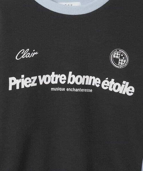 a.v.v / アー・ヴェ・ヴェ カットソー | [130-160]【切り替えバイカラー/スポーティ】配色切り替えロゴトレーナー | 詳細29