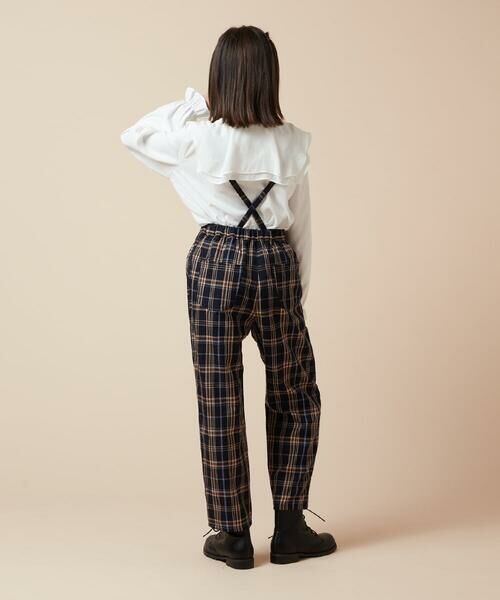 a.v.v / アー・ヴェ・ヴェ チノ・ワークパンツ | [120-160サスペンダー付きテーパードパンツ | 詳細16