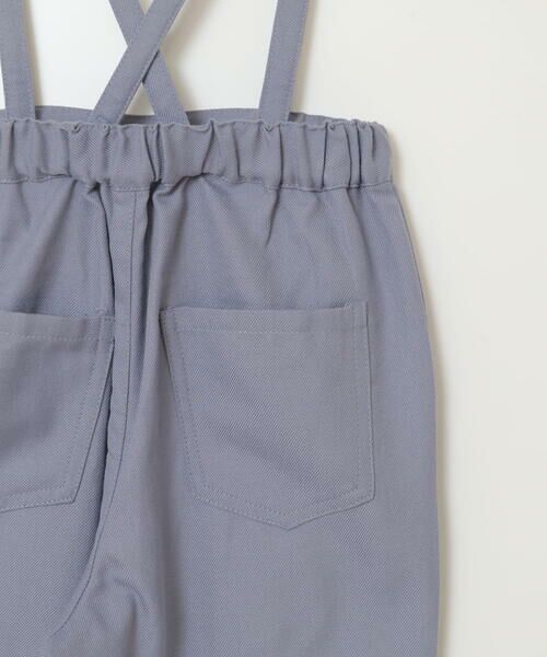 a.v.v / アー・ヴェ・ヴェ チノ・ワークパンツ | [120-160サスペンダー付きテーパードパンツ | 詳細24