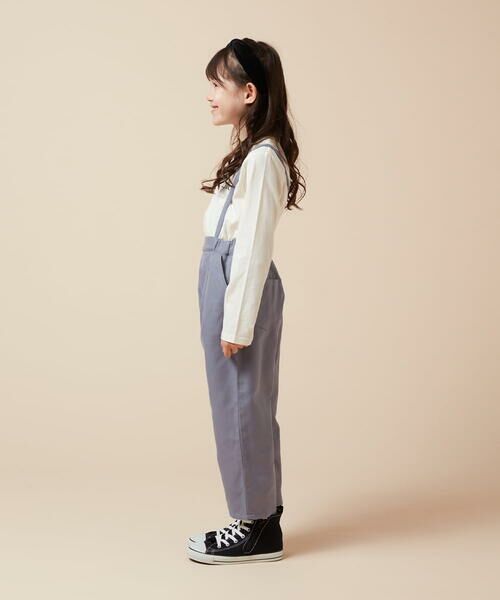 a.v.v / アー・ヴェ・ヴェ チノ・ワークパンツ | [120-160サスペンダー付きテーパードパンツ | 詳細7