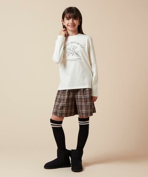 a.v.v / アー・ヴェ・ヴェ ショート・ハーフ・半端丈パンツ | [100-160]オータムチェックタックショートパンツ | 詳細15