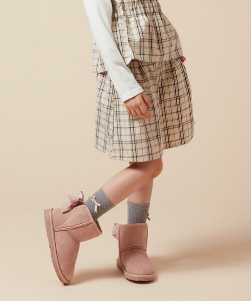 a.v.v / アー・ヴェ・ヴェ ショート・ハーフ・半端丈パンツ | [100-160]オータムチェックタックショートパンツ | 詳細2