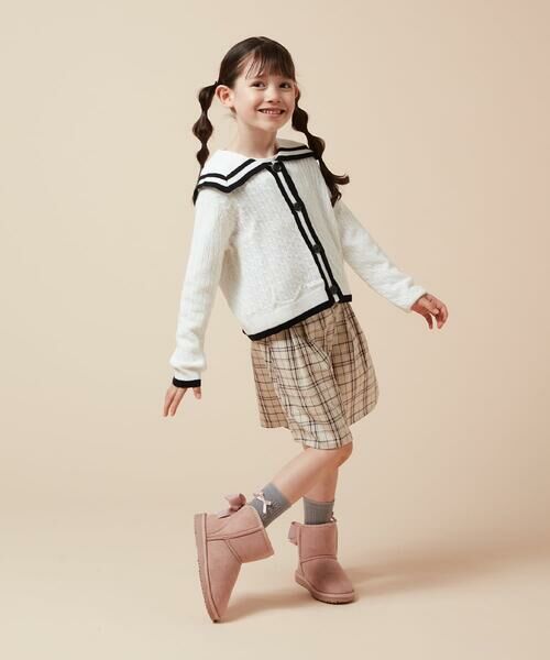 a.v.v / アー・ヴェ・ヴェ ショート・ハーフ・半端丈パンツ | [100-160]オータムチェックタックショートパンツ | 詳細9