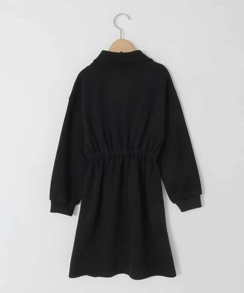 a.v.v / アー・ヴェ・ヴェ ロング・マキシ丈ワンピース | [130-160]ハーフジップロゴトレーナーワンピース | 詳細26
