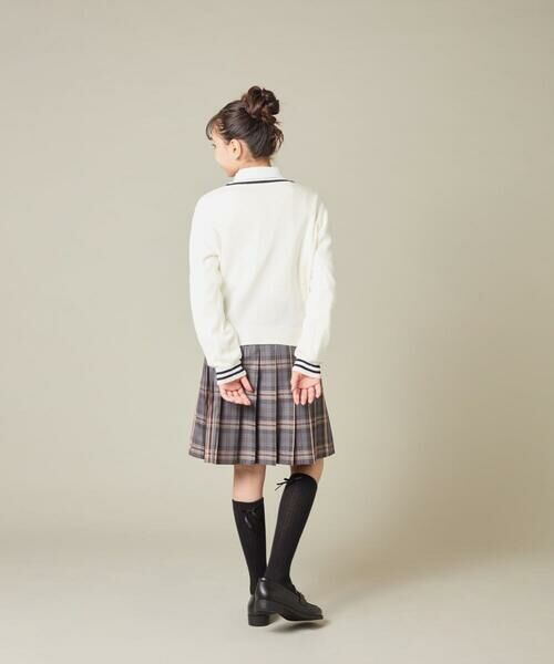 a.v.v / アー・ヴェ・ヴェ カーディガン・ボレロ | [150-160]【卒服】配色ケーブルカーディガン | 詳細15