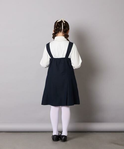 a.v.v / アー・ヴェ・ヴェ ロング・マキシ丈ワンピース | [110-130]【発表会/お受験/式典にも使える/肩紐調節可能】メタルボタンタックプリーツジャンスカ | 詳細8