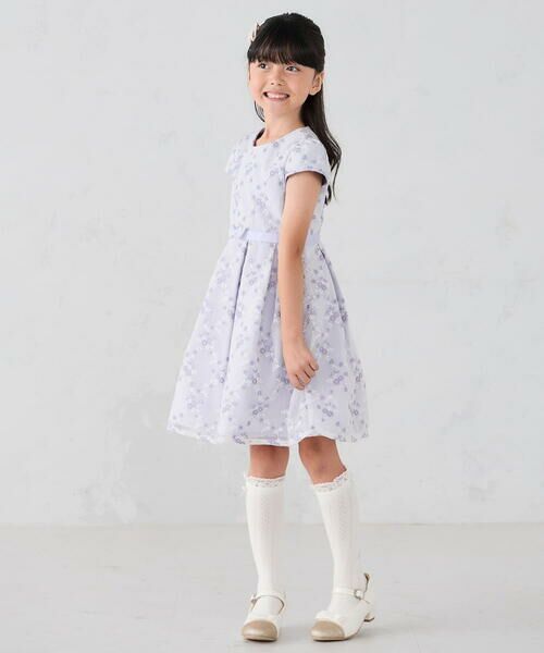 a.v.v / アー・ヴェ・ヴェ ドレス | [110-130]【セレモニー/オケージョン/結婚式】フラワー刺繍セレモニーワンピース | 詳細12