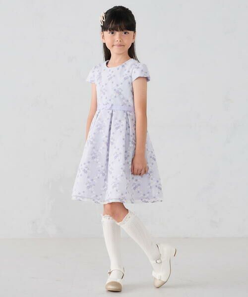 a.v.v / アー・ヴェ・ヴェ ドレス | [110-130]【セレモニー/オケージョン/結婚式】フラワー刺繍セレモニーワンピース | 詳細13