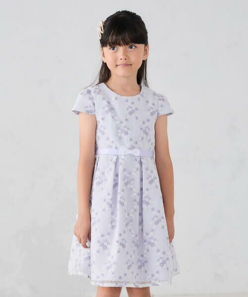 a.v.v / アー・ヴェ・ヴェ ドレス | [110-130]【セレモニー/オケージョン/結婚式】フラワー刺繍セレモニーワンピース | 詳細8