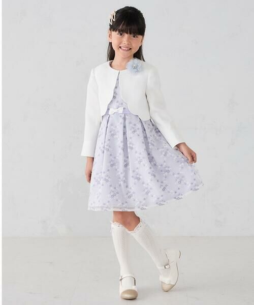 a.v.v / アー・ヴェ・ヴェ ドレス | [110-130]【セレモニー/オケージョン/結婚式】フラワージャガードジャンスカ | 詳細10