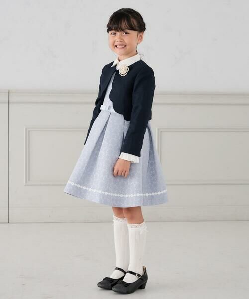 a.v.v / アー・ヴェ・ヴェ ドレス | [110-130]【セレモニー/オケージョン/結婚式】フラワージャガードジャンスカ | 詳細11