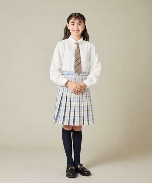 a.v.v / アー・ヴェ・ヴェ ロング・マキシ丈スカート | [150-160]【卒服】ラメチェックプリーツスカート | 詳細26