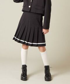 a.v.v / アー・ヴェ・ヴェ ロング・マキシ丈スカート | [150-160]【卒服】ラインプリーツスカート