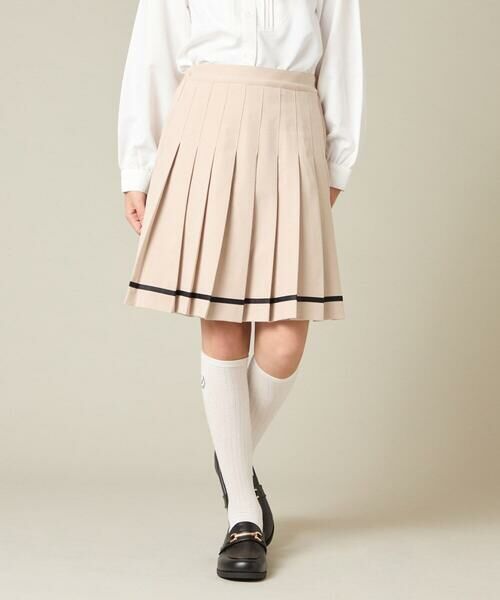 a.v.v / アー・ヴェ・ヴェ ロング・マキシ丈スカート | [150-160]【卒服】ラインプリーツスカート | 詳細1