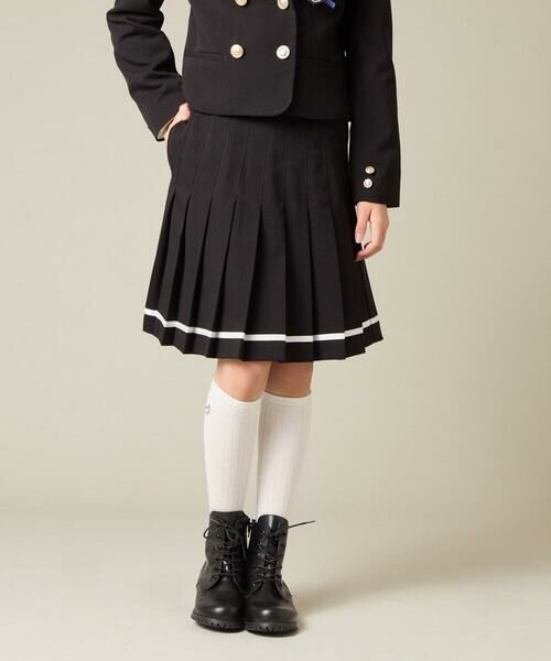 a.v.v / アー・ヴェ・ヴェ ロング・マキシ丈スカート | [150-160]【卒服】ラインプリーツスカート | 詳細12