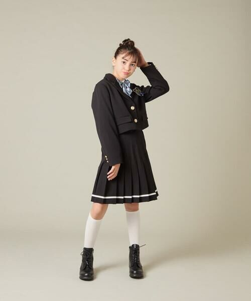 a.v.v / アー・ヴェ・ヴェ ロング・マキシ丈スカート | [150-160]【卒服】ラインプリーツスカート | 詳細18