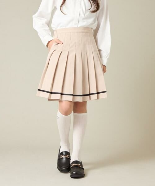 a.v.v / アー・ヴェ・ヴェ ロング・マキシ丈スカート | [150-160]【卒服】ラインプリーツスカート | 詳細3