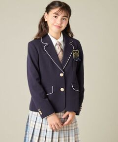 a.v.v / アー・ヴェ・ヴェ テーラードジャケット | [150-160]【卒服】【エンブレム付き】パイピングテーラードジャケット