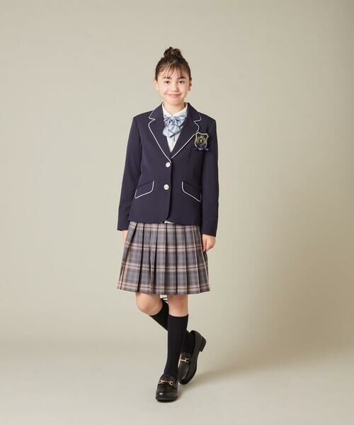 a.v.v / アー・ヴェ・ヴェ テーラードジャケット | [150-160]【卒服】【エンブレム付き】パイピングテーラードジャケット | 詳細10