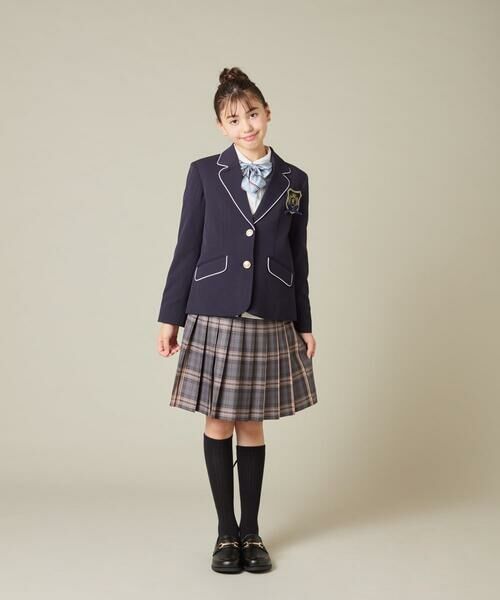 a.v.v / アー・ヴェ・ヴェ テーラードジャケット | [150-160]【卒服】【エンブレム付き】パイピングテーラードジャケット | 詳細12