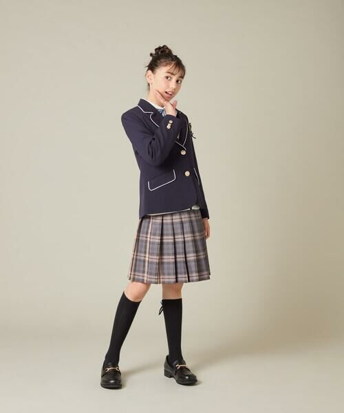 a.v.v / アー・ヴェ・ヴェ テーラードジャケット | [150-160]【卒服】【エンブレム付き】パイピングテーラードジャケット | 詳細14