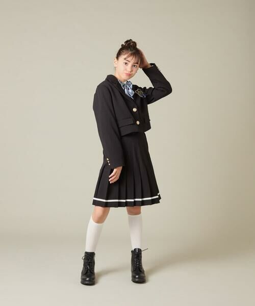 a.v.v / アー・ヴェ・ヴェ テーラードジャケット | [150-160]【卒服】【エンブレム付き】ショートテーラードジャケット | 詳細11