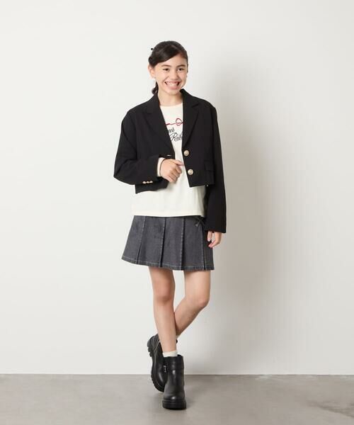 a.v.v / アー・ヴェ・ヴェ テーラードジャケット | [150-160]【卒服】【エンブレム付き】ショートテーラードジャケット | 詳細12
