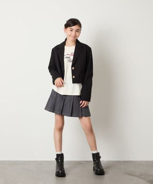 a.v.v / アー・ヴェ・ヴェ テーラードジャケット | [150-160]【卒服】【エンブレム付き】ショートテーラードジャケット | 詳細15