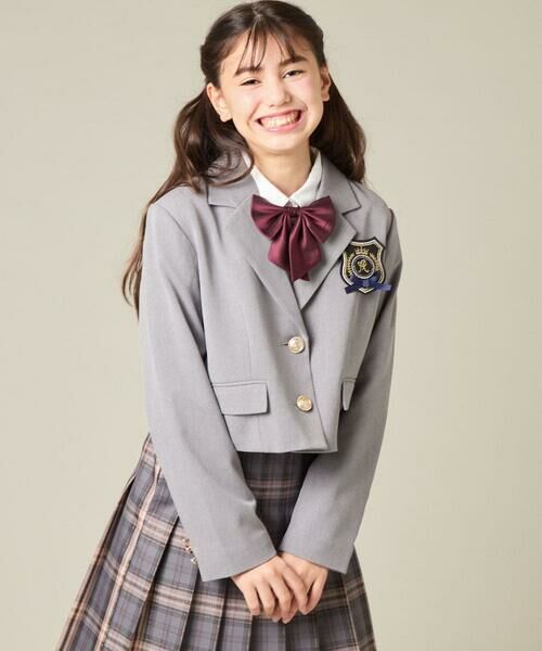 a.v.v / アー・ヴェ・ヴェ テーラードジャケット | [150-160]【卒服】【エンブレム付き】ショートテーラードジャケット | 詳細25