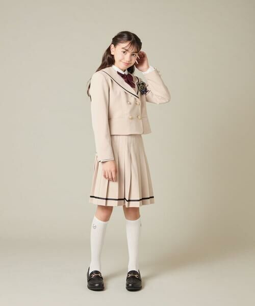 a.v.v / アー・ヴェ・ヴェ セットアップ | [150-160]【卒服】【エンブレム付き】配色セーラーカラージャケット | 詳細10